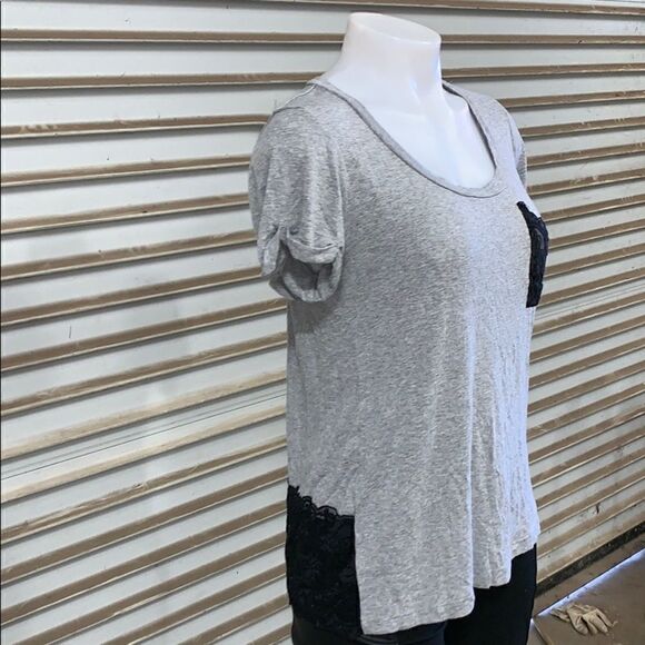 🛍️H.i.p. Grey with black lace top size medium - Picture 5 of 7